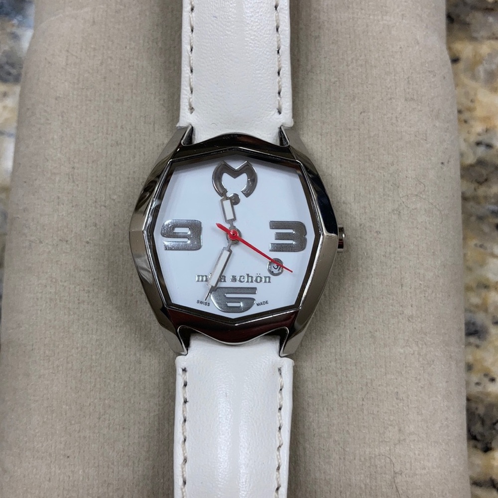 Women’s Watch White Band